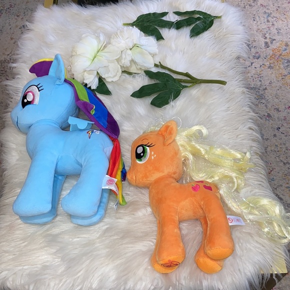 My Little Pony Plushie Toy Bundle Sparkle and Rainbow Dash - Picture 4 of 17